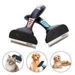 Pet Grooming Brush Effectively Reduces Shedding by Up to 95% Professional Deshedding Tool for Dogs and Cats